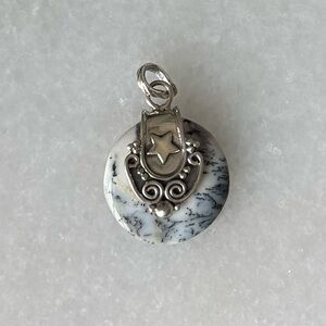 NWOT Sundance In the Cosmos Pendant, Merlinite Opal, Sterling Silver